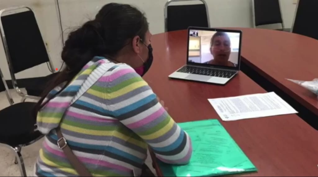 HGM implementa videollamadas en pacientes Covid-19.