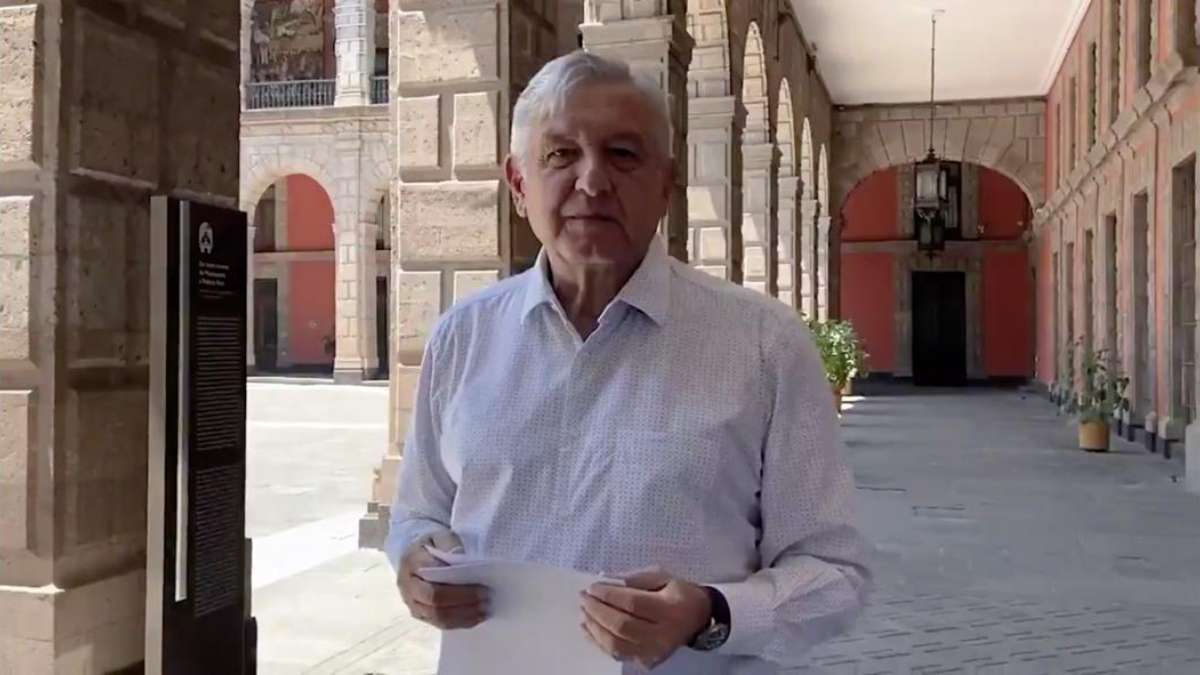 Mensaje Matutino de AMLO, 3 de mayo de 2020.