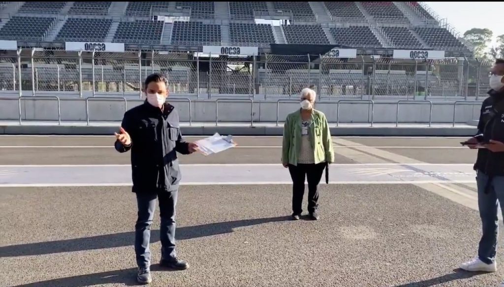 Habilitan autódromo Hermanos Rodríguez como hospital para COVID-19