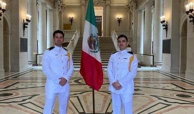 ELEMENTOS DE LA SEMAR SE GRADÚAN DE LA ACADEMIA DE LA GUARDIA COSTERA (USCGA) Y LA ACADEMIA NAVAL DE ANNPOLIS (USNA), DE LOS EE.UU.