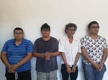 CONASE Y UECS VERACRUZ DETIENEN A 4 PROBABLES SECUESTRADORES Y LIBERAN A UNA VÍCTIMA VÍA OPERATIVA