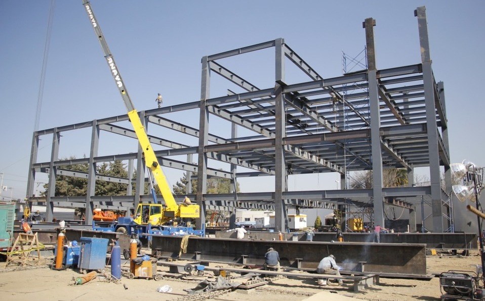 Avances del nuevo Hospital General en Topilejo.