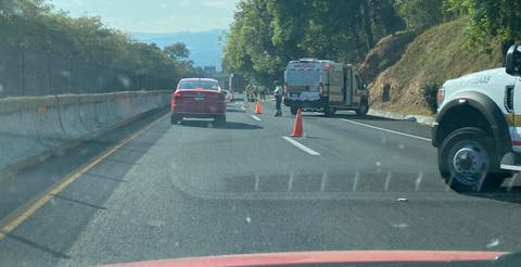 Fallece hombre al ser atropellado en la autopista México-Cuernavaca