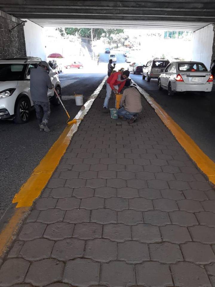 Se rehabilitan los accesos a Cuernavaca