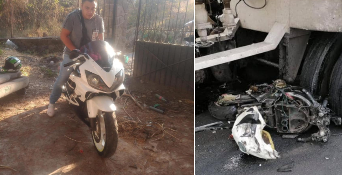 Aparece un joven que recogió dinero de motociclista accidentado en Cuernavaca; lo entregará a familiares