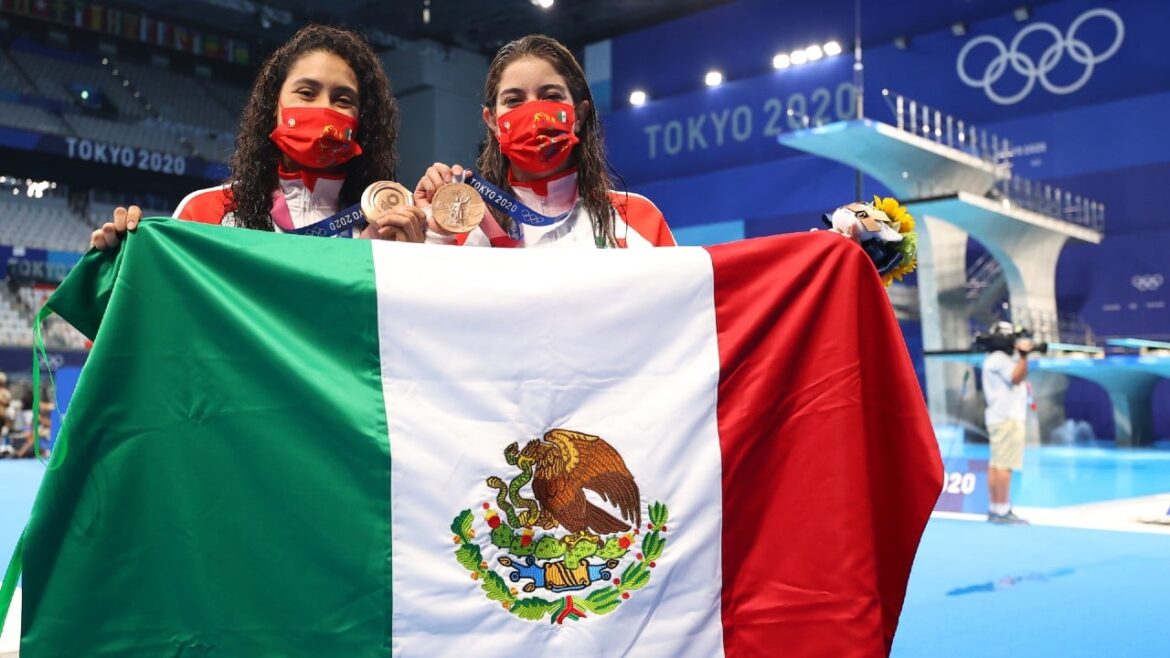 México gana bronce en clavados sincronizados femenil, la segunda medalla en Tokyo 2020