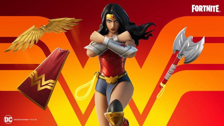 Fortnite: cómo adquirir el skin de Wonder Woman y todos sus accesorios