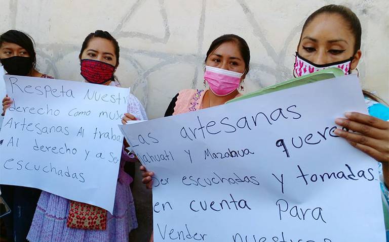 Pintores defienden a las artesanas de la Catedral