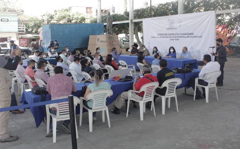 Propuestas ciudadanas estarán en el Plan Municipal de Desarrollo Cuernavaca