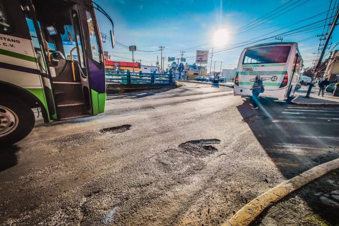 Cierran tramo de avenida Cuauhtémoc por reparación