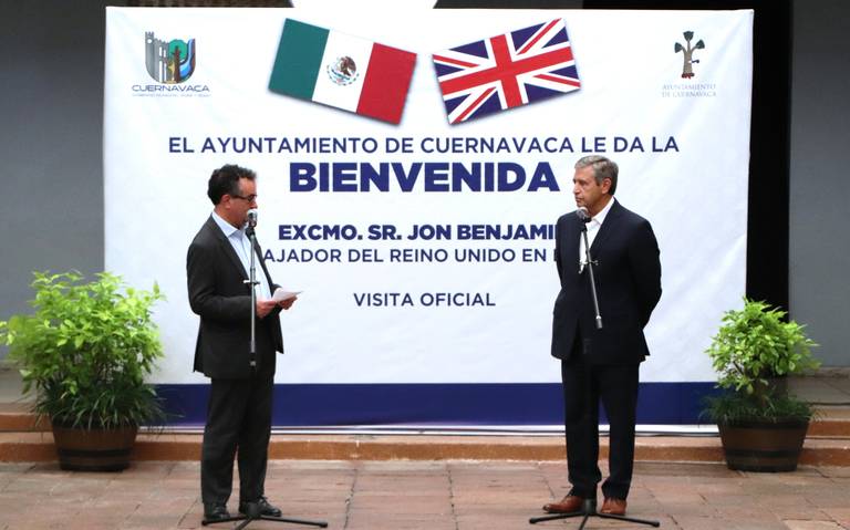 Cuernavaca recibe a embajador del Reino Unido