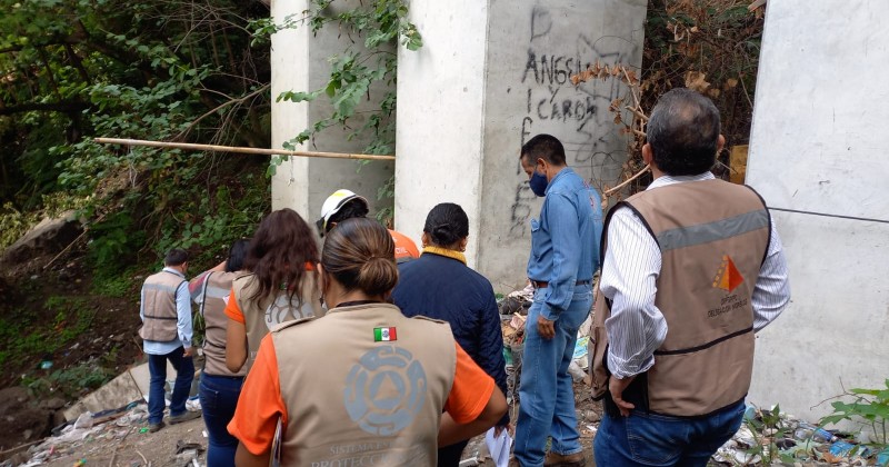 Implementa CEPCM supervisión de puente Ayuntamiento 2000 de Cuernavaca