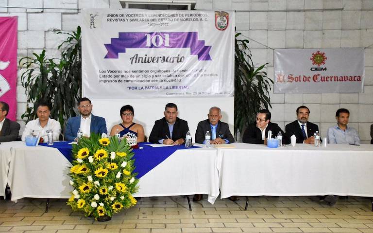 Se realiza la cena de aniversario de los voceadores de Morelos