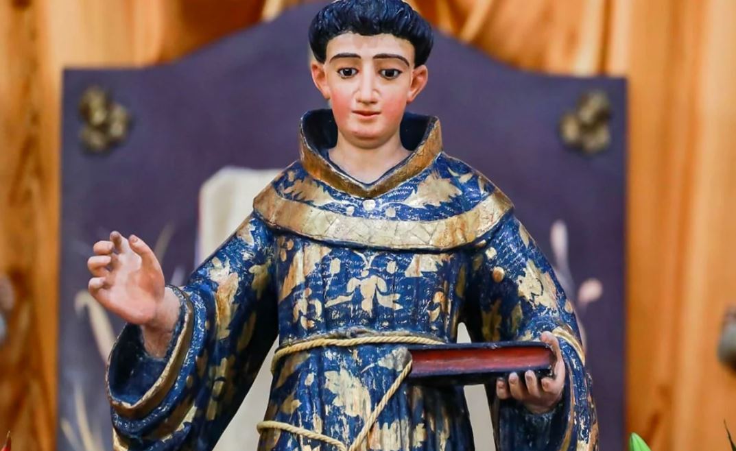 Retorna la escultura de San Antonio de Padua a Jiutepec después de 20 años 