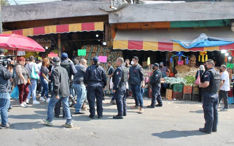 Con Guardia Nacional y Ejército ponen en orden a comerciantes del mercado ALM