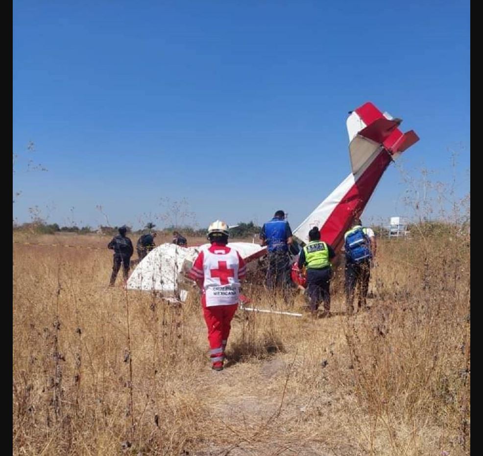 Se desploma avioneta en Morelos; hay 2 muertos, uno era menor de edad  