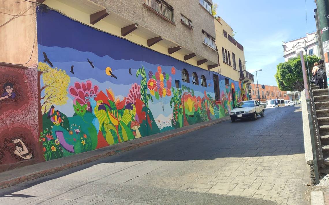 Estrena mural el centro histórico de Cuernavaca