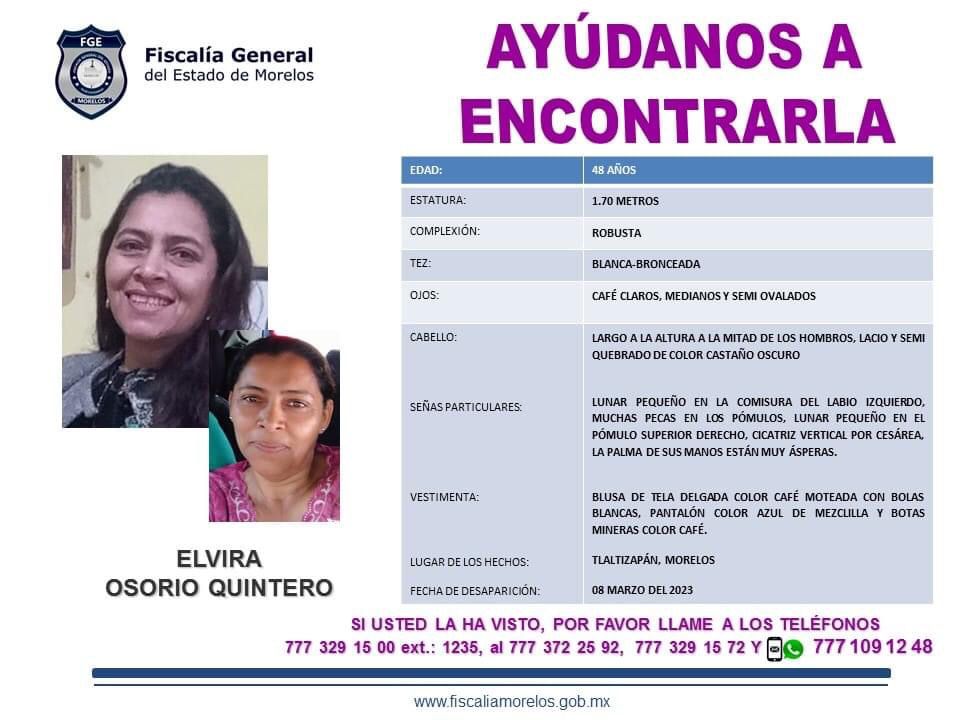 Con bloqueo, exigen localización de Elvira Osorio en Morelos