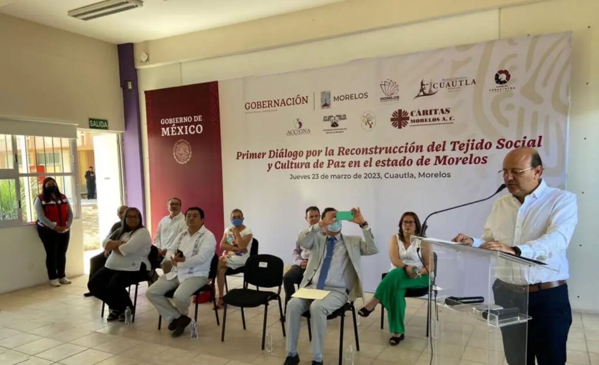 Urgente rescatar tejido social para la paz en Morelos