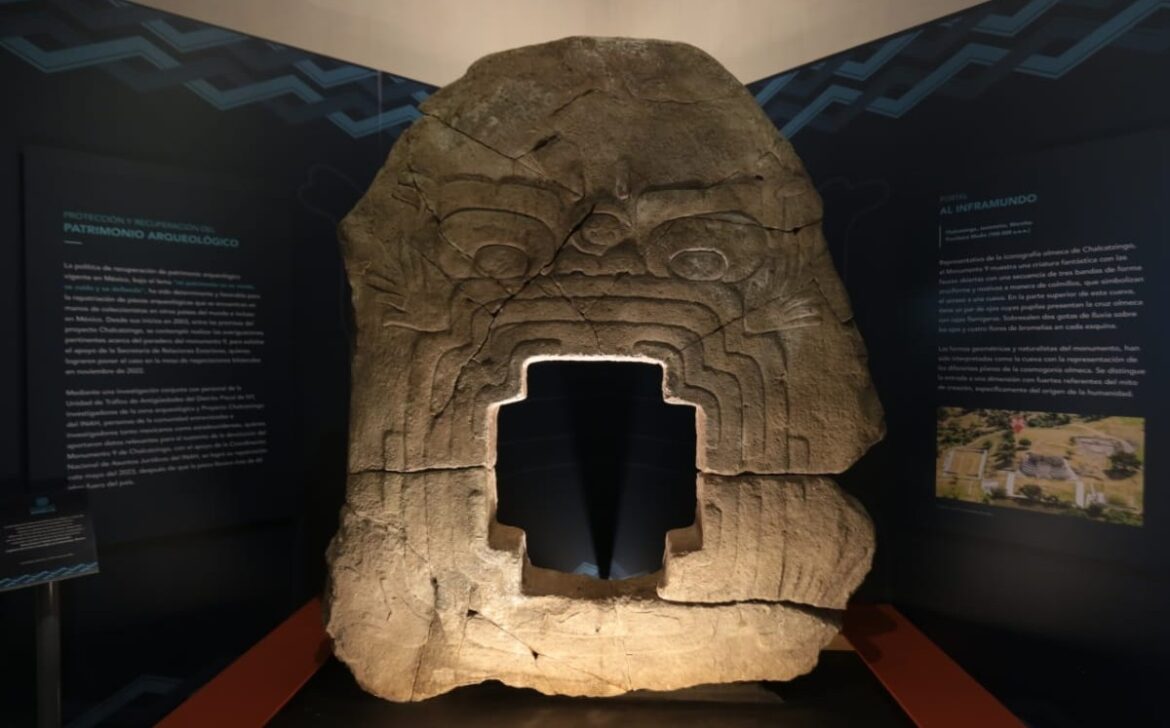 Presentan al Monstruo de la Tierra en el Museo de los Pueblos de Morelos