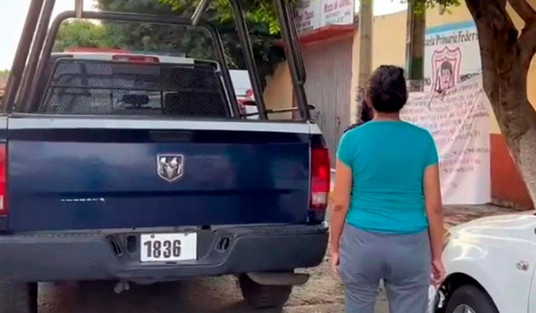 Dejan manta con amenazas en primaria de Cuernavaca