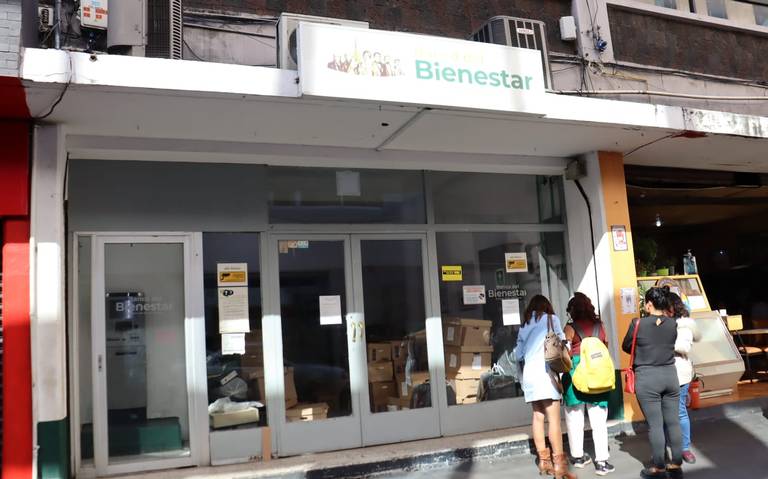 Banco Bienestar cierra sus puertas en el centro de Cuernavaca