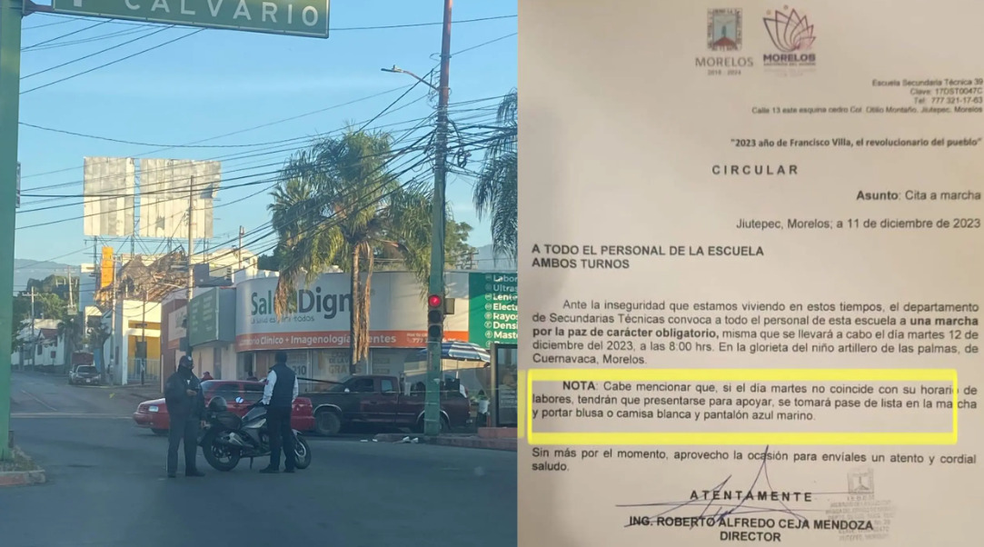 Maestros anuncian bloqueo para este martes en Cuernavaca
