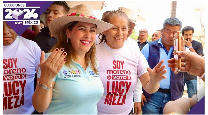 Prometen voto útil para Lucy Meza en Morelos