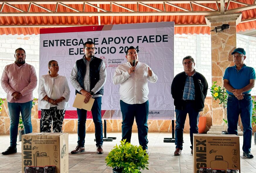 Atestigua Omar Taboada aplicación de recursos del FAEDE en Jiutepec