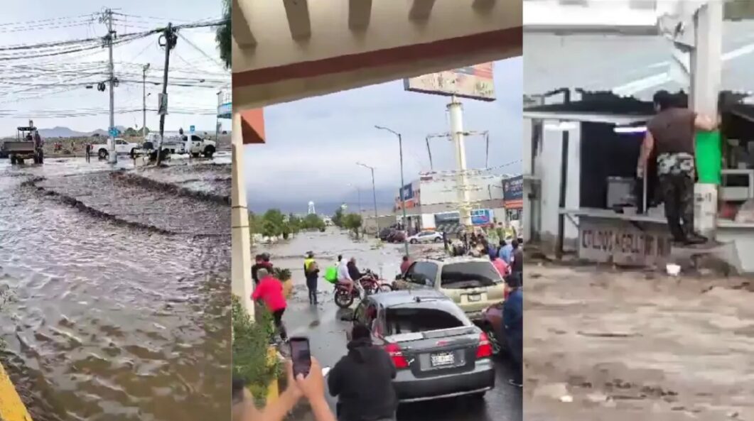 Se desborda el río San Martín en Chalco tras intensas lluvias