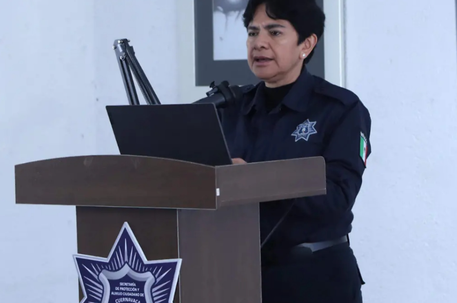 Renuncia secretaria Seguridad de Cuernavaca, Morelos