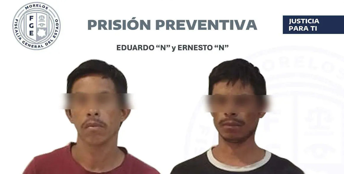 Fiscalía de Morelos detiene a dos por desaparición de menor hallado sin vida