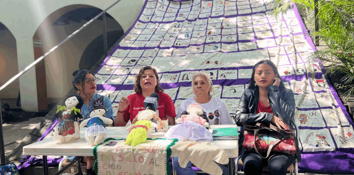 Marcha en Morelos, colectivos portarán manta bordada con rostros de 120 desaparecidos