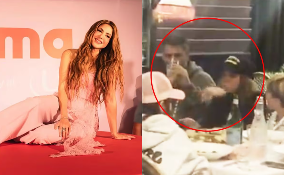 Shakira y Antonio de la Rúa son captados juntos en un restaurante
