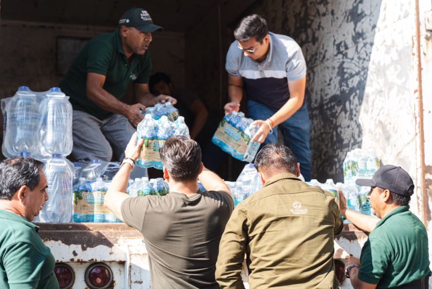 SEDIF Morelos envía ayuda primera carga de ayuda a Huauchinango, Puebla