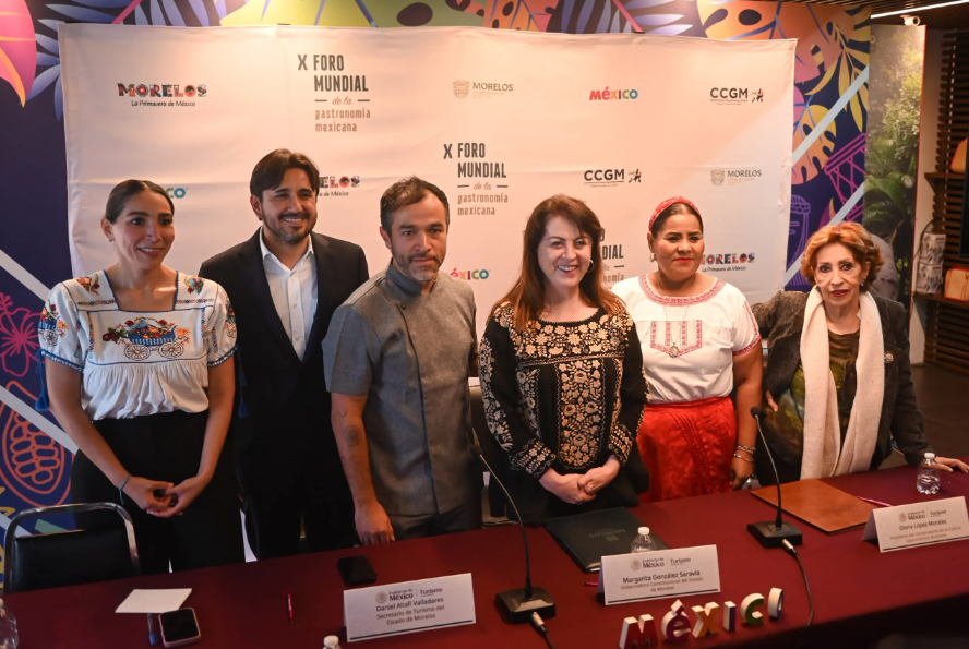 Morelos será sede del X Foro Mundial de la gastronomía mexicana