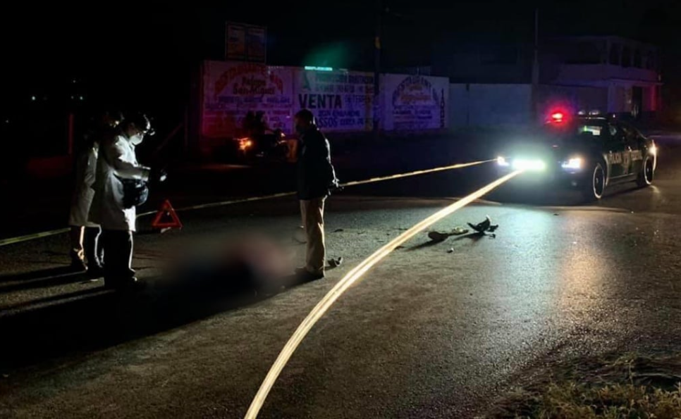 Muere motociclista en accidente durante la madrugada en Cuernavaca