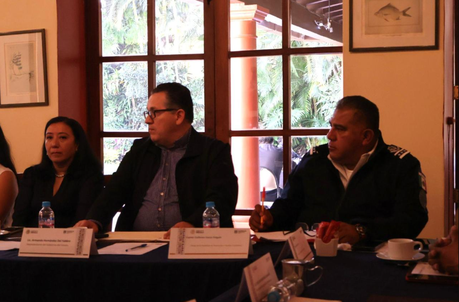 Se lleva a cabo mesa de seguridad entre Tepoztlán, Huitzilac y Cuernavaca