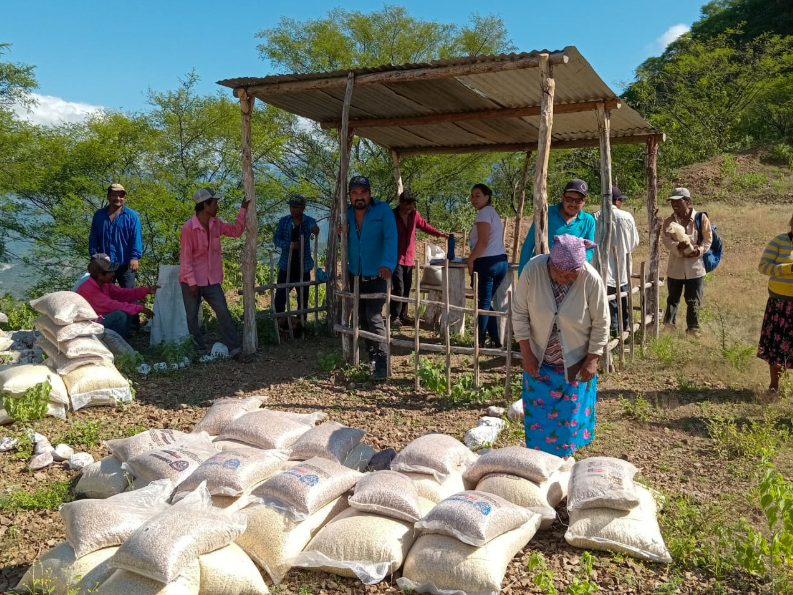 Entrega SPyCI paquetes de maíz y frijol en comunidades de Morelos