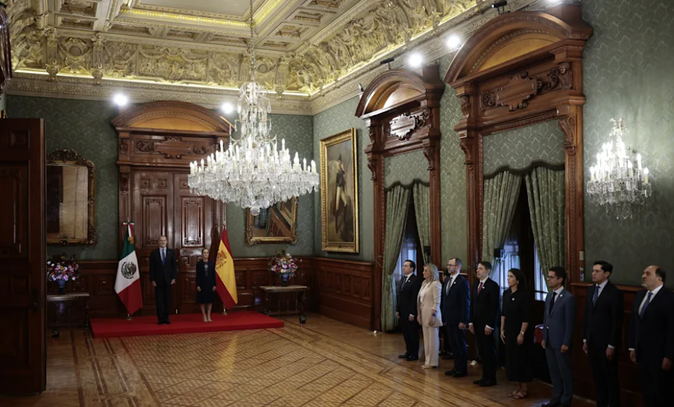 México y España fortalecen su relación bilateral con el encuentro entre la presidenta Claudia Sheinbaum y el rey Felipe VI