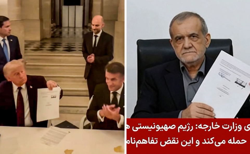 Firman presidentes de EU e Irán acuerdo para acabar la guerra